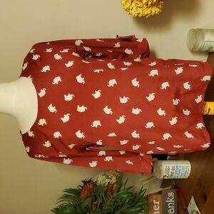 Elephant blouse Everly Stitch fix